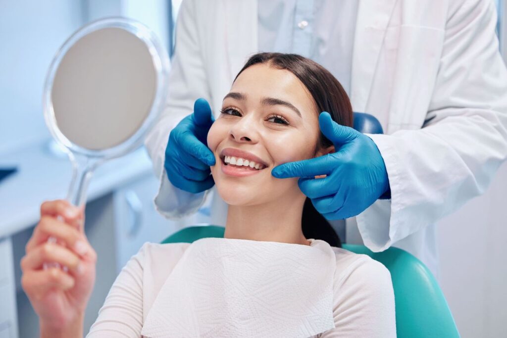 White dental fillings in Plano, TX
